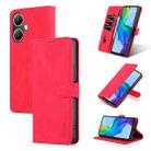 For vivo Y35+/Y35m+ AZNS Skin Feel Calf Texture Flip Leather Phone Case(Red) - 1