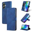 For vivo Y35+/Y35m+ AZNS Skin Feel Calf Texture Flip Leather Phone Case(Blue) - 1