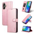 For vivo Y35+/Y35m+ AZNS Skin Feel Calf Texture Flip Leather Phone Case(Rose Gold) - 1