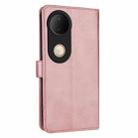 For vivo S20 AZNS Skin Feel Calf Texture Flip Leather Phone Case(Rose Gold) - 3