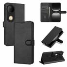 For vivo S20 AZNS Skin Feel Calf Texture Flip Leather Phone Case(Black) - 1