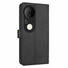 For vivo S20 Pro AZNS Skin Feel Calf Texture Flip Leather Phone Case(Black) - 3