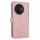 For vivo Y300i 5G / Y39 5G Global AZNS Skin Feel Calf Texture Flip Leather Phone Case(Rose Gold) - 3