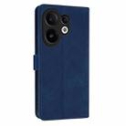 For vivo S30 AZNS Skin Feel Calf Texture Flip Leather Phone Case(Blue) - 3