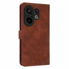 For vivo S30 Pro mini AZNS Skin Feel Calf Texture Flip Leather Phone Case(Brown) - 3