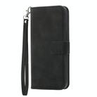 For Motorola Moto G24 Dierfeng Dream Line TPU Hybrid PU Leather Phone Case(Black) - 2