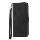 For Motorola Moto G15 Dierfeng Dream Line TPU Hybrid PU Leather Phone Case(Black) - 2
