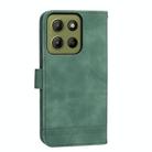 For Motorola Moto G15 Dierfeng Dream Line TPU Hybrid PU Leather Phone Case(Green) - 3