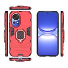 For Huawei nova 12 5G Shockproof PC + TPU Holder Phone Case(Red) - 3
