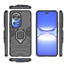 For Huawei nova 12 Pro 5G Shockproof PC + TPU Holder Phone Case(Black) - 3