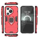 For Huawei P70 Pro Shockproof PC + TPU Holder Phone Case(Red) - 3