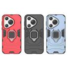 For Huawei P70 Pro Shockproof PC + TPU Holder Phone Case(Red) - 7