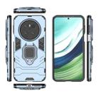 For Huawei Mate 70 Shockproof PC + TPU Holder Phone Case(Navy Blue) - 3