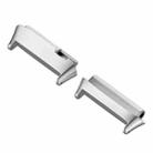 For Redmi Watch 3 Lite / Watch 3 Active 1 Pair Metal Watch Band Connector(Silver) - 2