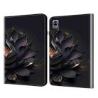 For Xiaomi Redmi Pad 10.61 Crystal Texture Painted Leather Tablet Case(Purple Lotus) - 1