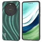 For Huawei Mate 60 Pro ABEEL Galactic Pattern Protective Phone Case(Green) - 1