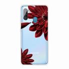 For Samsung Galaxy A11 Shockproof Painted TPU Protective Case(Safflower) - 1