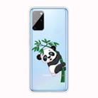 For Samsung Galaxy A41 Shockproof Painted TPU Protective Case(Panda) - 1