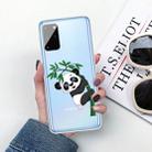 For Samsung Galaxy A41 Shockproof Painted TPU Protective Case(Panda) - 2