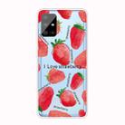 For Samsung Galaxy A51 4G Shockproof Painted TPU Protective Case(Love Strawberry) - 1