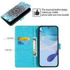 For Motorola Moto G05 Colored Drawing Pattern Plain Weave Leather Phone Case(Undersea Mandala) - 3