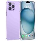 i15 Pro Max / N85, 1GB+16GB, 6.1 inch Screen, Face Identification, Android  8.1 MTK6580A Quad Core, Network: 3G, Dual SIM(Purple) - 1