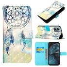 For Motorola Moto G14 3D Painting Horizontal Flip Leather Phone Case(Dream Wind Chimes) - 1