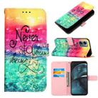 For Motorola Moto G14 3D Painting Horizontal Flip Leather Phone Case(Chasing Dreams) - 1