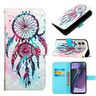 For Motorola Moto G Stylus 5G 2023 3D Painting Horizontal Flip Leather Phone Case(Color Drop Wind Chimes) - 1