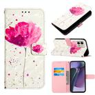 For Motorola Moto G Stylus 5G 2023 3D Painting Horizontal Flip Leather Phone Case(Flower) - 1