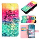 For Motorola Edge 40 Neo 3D Painting Horizontal Flip Leather Phone Case(Chasing Dreams) - 1