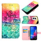 For Motorola Moto G Play 4G 2024 3D Painting Horizontal Flip Leather Phone Case(Chasing Dreams) - 1