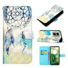 For Motorola Moto G04 4G / G24 4G 3D Painting Horizontal Flip Leather Phone Case(Dream Wind Chimes) - 1