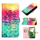 For Motorola Moto G04 4G / G24 4G 3D Painting Horizontal Flip Leather Phone Case(Chasing Dreams) - 1