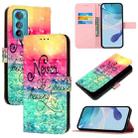 For Motorola Edge 30 3D Painting Horizontal Flip Leather Phone Case(Chasing Dreams) - 1