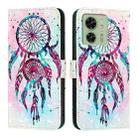 For Motorola Edge 40 5G Global / Edge 2023 US 3D Painting Horizontal Flip Leather Phone Case(Color Drop Wind Chimes) - 2