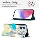 For Motorola Edge 50 Fusion 3D Painting Horizontal Flip Leather Phone Case(Dream Wind Chimes) - 3