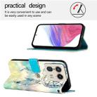 For Motorola Edge 50 Ultra 3D Painting Horizontal Flip Leather Phone Case(Dream Wind Chimes) - 3