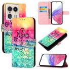 For Motorola Edge 50 Ultra 3D Painting Horizontal Flip Leather Phone Case(Chasing Dreams) - 1