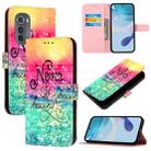 For Motorola Edge 2022 / Edge 5G UW 2022 3D Painting Horizontal Flip Leather Phone Case(Chasing Dreams) - 1