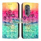 For Motorola Edge 2022 / Edge 5G UW 2022 3D Painting Horizontal Flip Leather Phone Case(Chasing Dreams) - 2