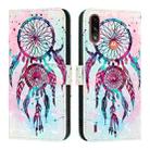 For Motorola Moto E7 Power 3D Painting Horizontal Flip Leather Phone Case(Color Drop Wind Chimes) - 2