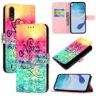 For Motorola Moto E7 Power 3D Painting Horizontal Flip Leather Phone Case(Chasing Dreams) - 1