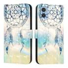 For Motorola Moto E22 / Moto E22i 3D Painting Horizontal Flip Leather Phone Case(Dream Wind Chimes) - 2