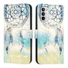 For Motorola Moto G 5G 2022 3D Painting Horizontal Flip Leather Phone Case(Dream Wind Chimes) - 2