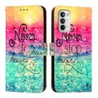 For Motorola Moto G 5G 2022 3D Painting Horizontal Flip Leather Phone Case(Chasing Dreams) - 2