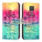 For Motorola Moto G Play 2021 3D Painting Horizontal Flip Leather Phone Case(Chasing Dreams) - 2