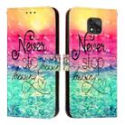 For Motorola Moto G Power 2021 3D Painting Horizontal Flip Leather Phone Case(Chasing Dreams) - 2