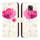 For Motorola Moto G Power 2021 3D Painting Horizontal Flip Leather Phone Case(Flower) - 2