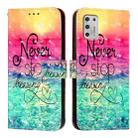 For Motorola Moto G Stylus 4G 2021 3D Painting Horizontal Flip Leather Phone Case(Chasing Dreams) - 2